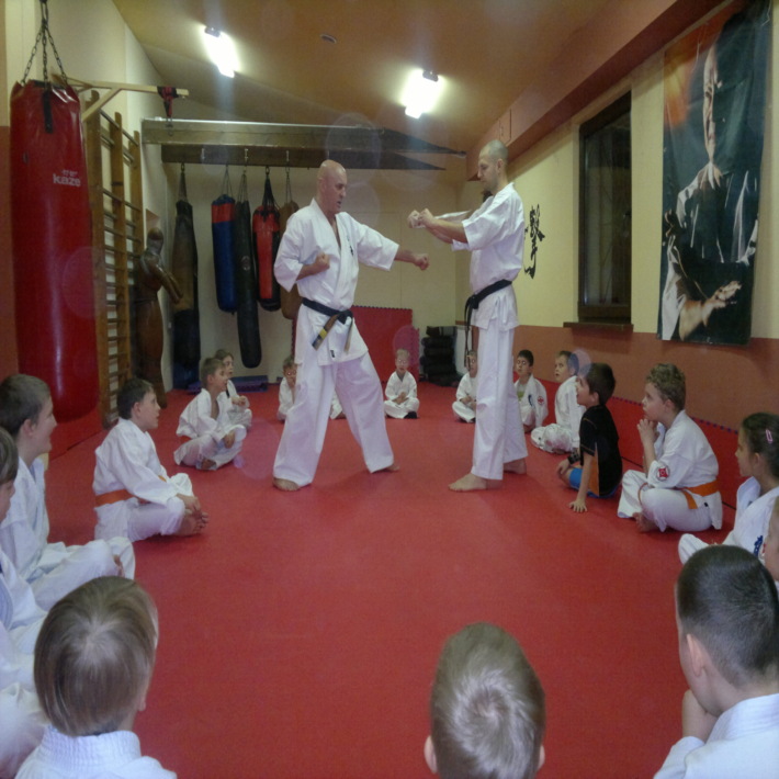 zakończenie zimowej akademii karate